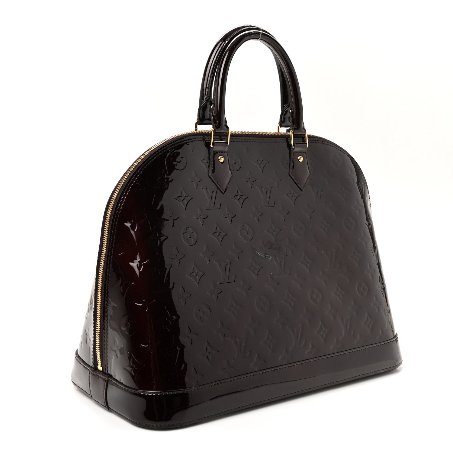 Louis Vuitton Vernis Alma GM Amarante 3 of 9