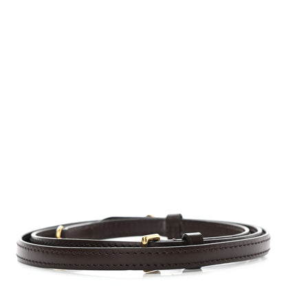 Louis Vuitton Calfskin 20mm Adjustable Shoulder Strap Brown 2 of 4
