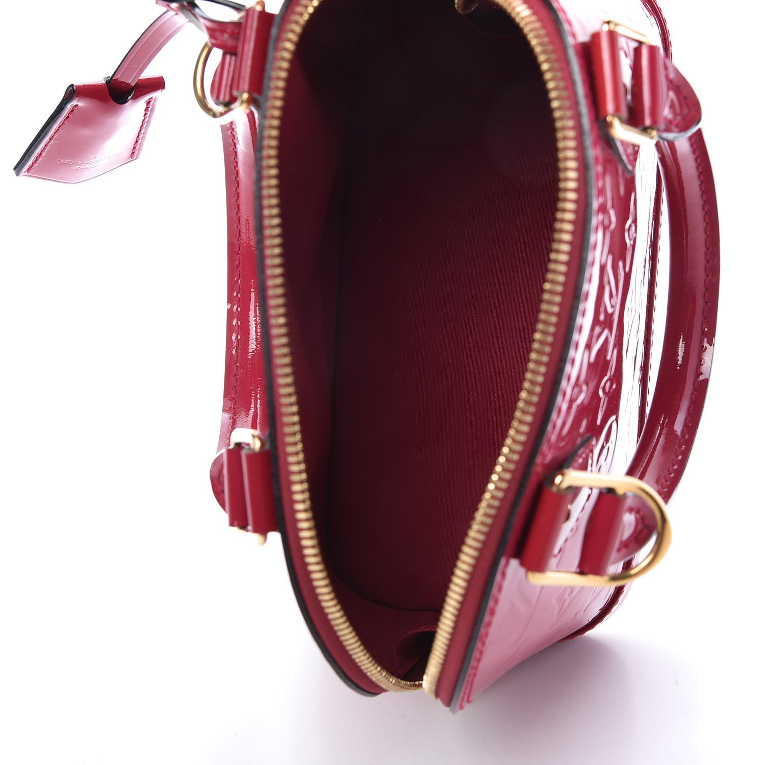 Louis Vuitton Vernis Alma BB Rose Indien 5 of 8