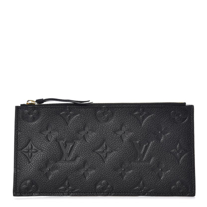 Louis Vuitton Empreinte Felicie Chain Wallet Zippered Insert Black 1 of 6