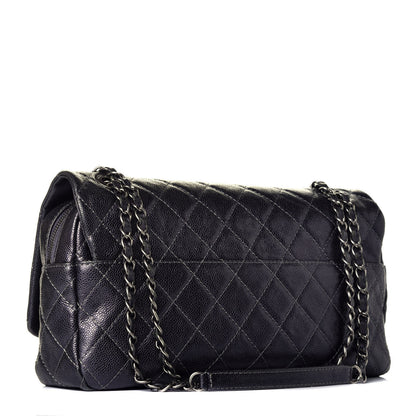 Chanel Caviar Quilted Large Chic Flap Black 3 of 9