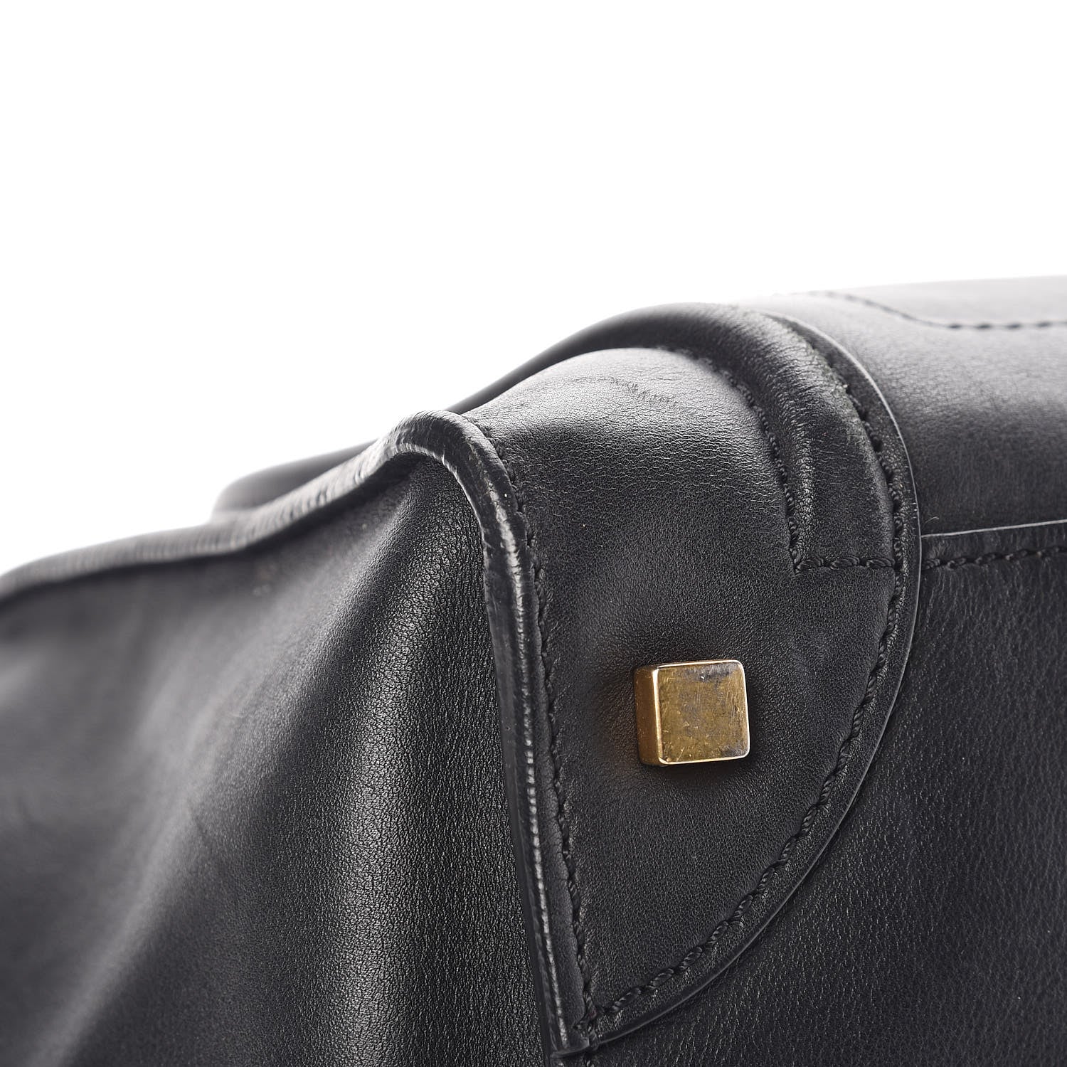 Celine Smooth Calfskin Mini Luggage Black 24 of 27
