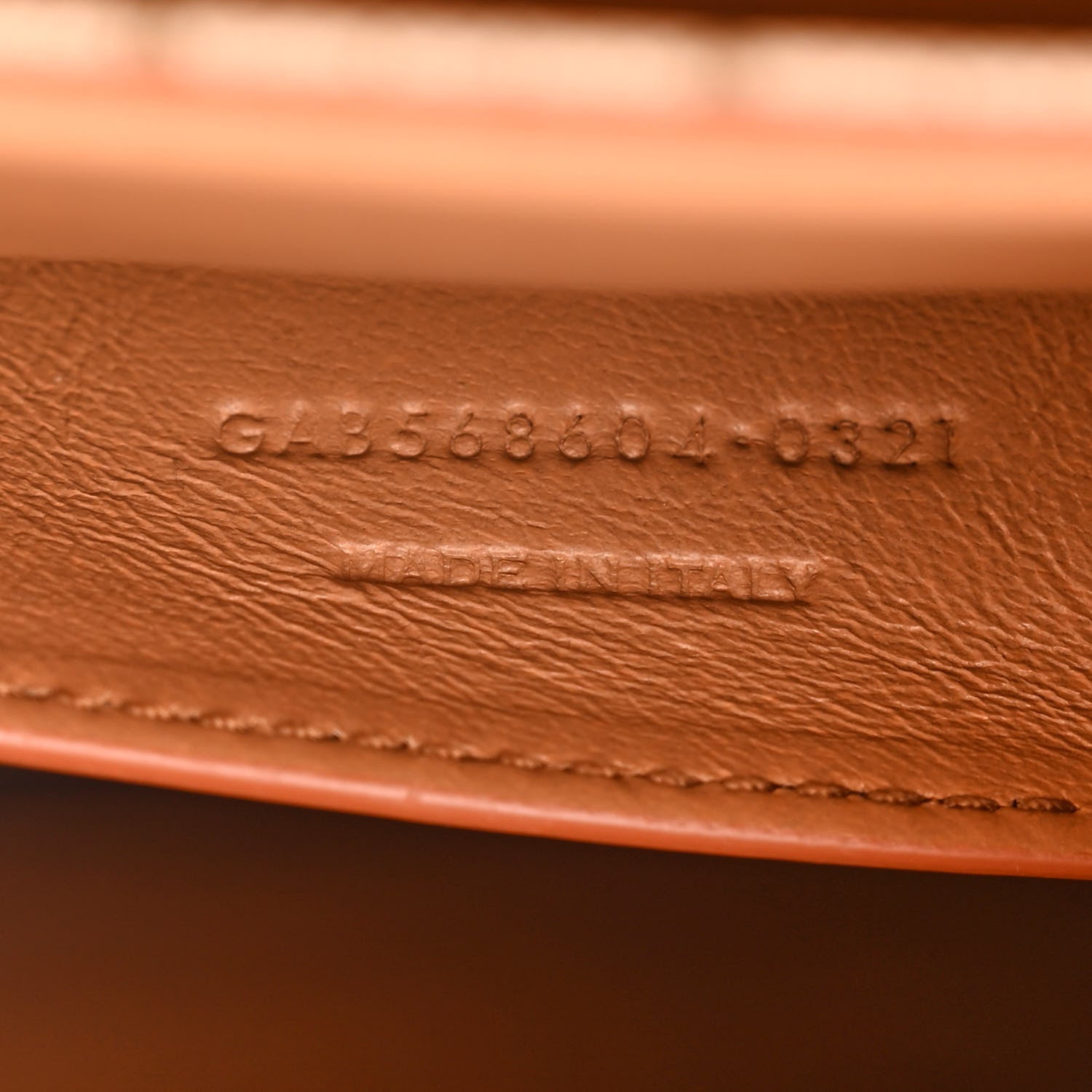 Saint Laurent Canvas All-Over Monogram Small Le Monogramme Satchel Beige Kaki Brown Gold 6 of 10