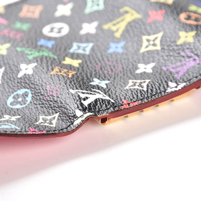 Louis Vuitton Monogram Multicolor Multicles 4 Key Holder Black Grenade 8 of 9