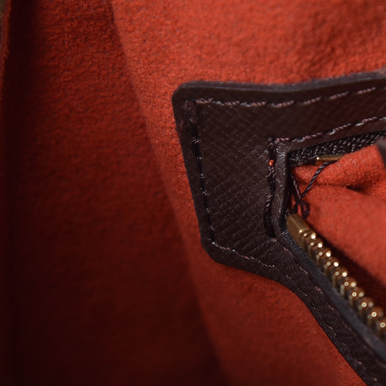 Louis Vuitton Damier Ebene Triana 8 of 10