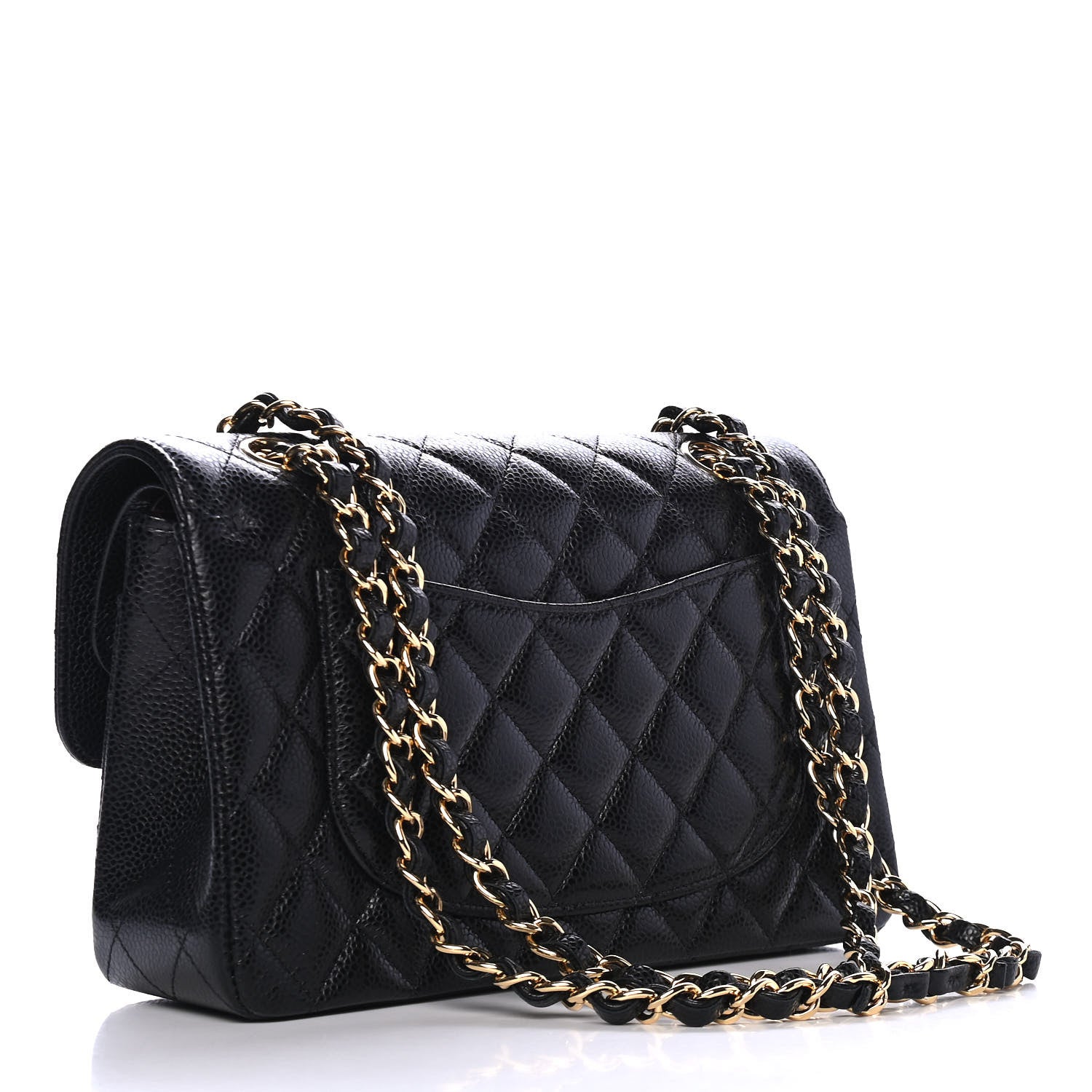 Chanel Caviar Quilted Small Double Flap Black 2 of 4
