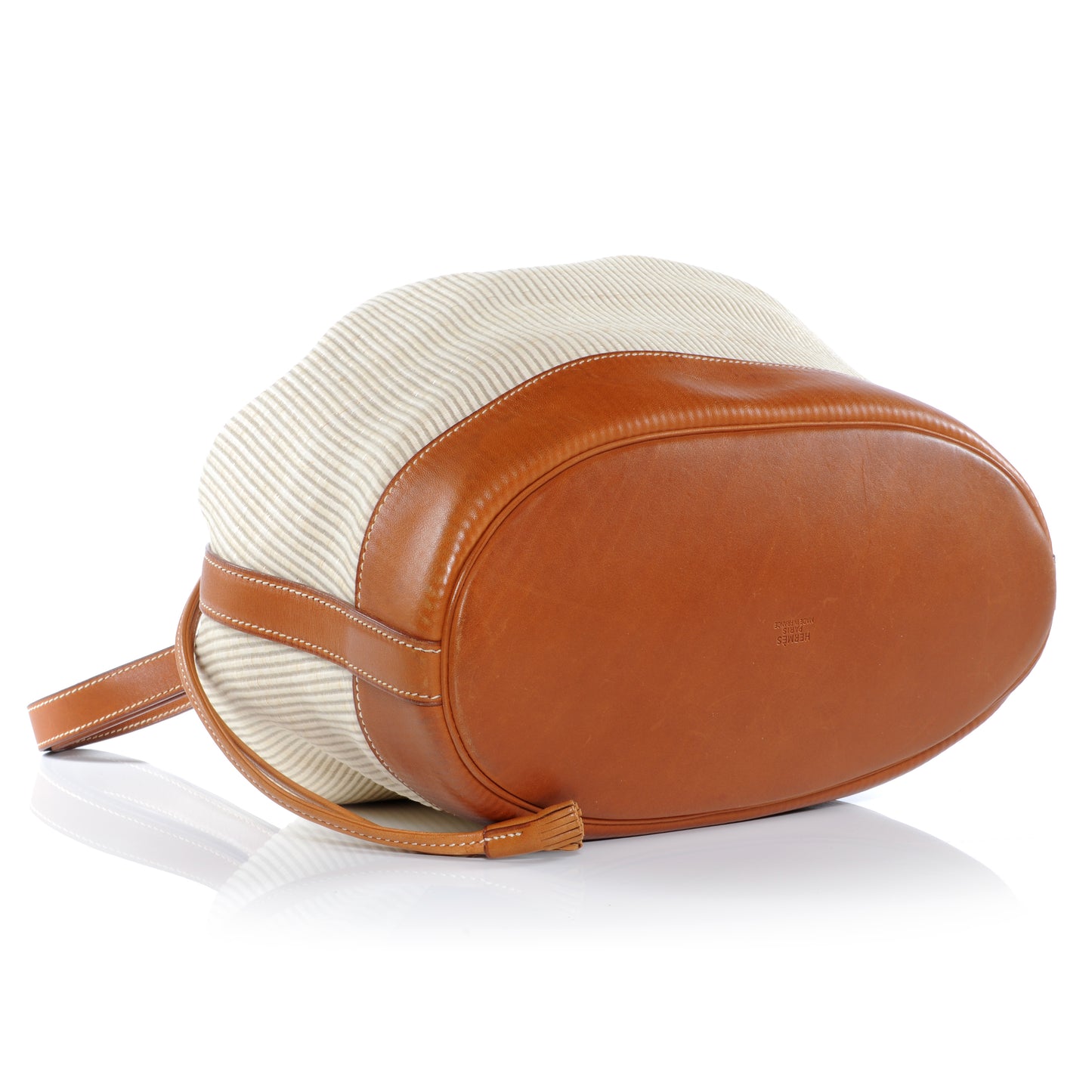 Crinoline and Natural Barenia Market Bag