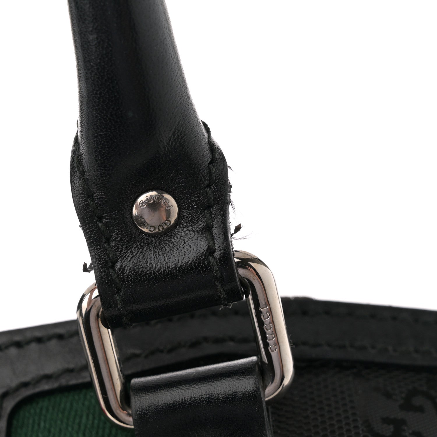 Gucci Imprime Monogram Web 500 Tote Black 12 of 14