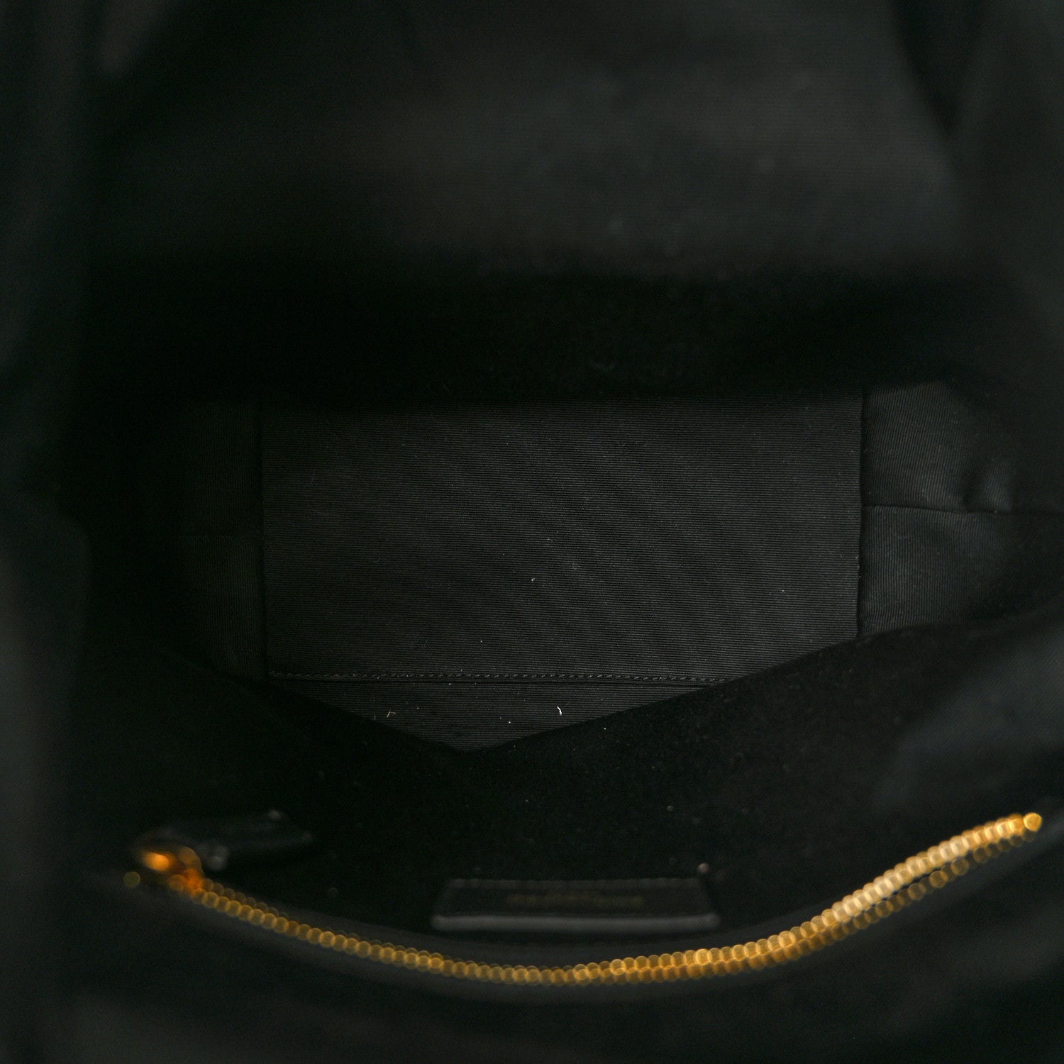 Saint Laurent Lambskin Matelasse Monogram Joe Backpack Black 5 of 10