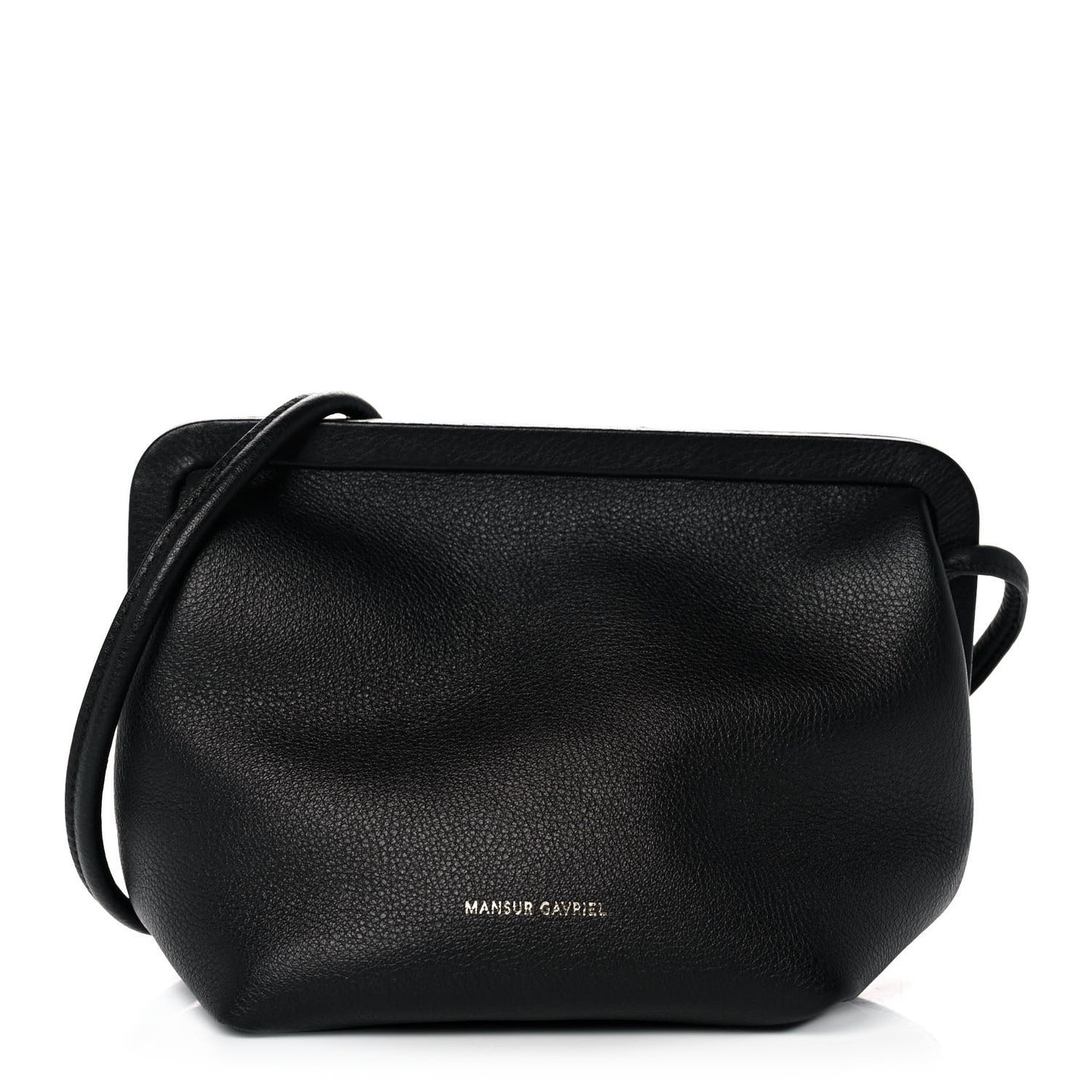 Lambskin Mini Bloom Shoulder Bag Black