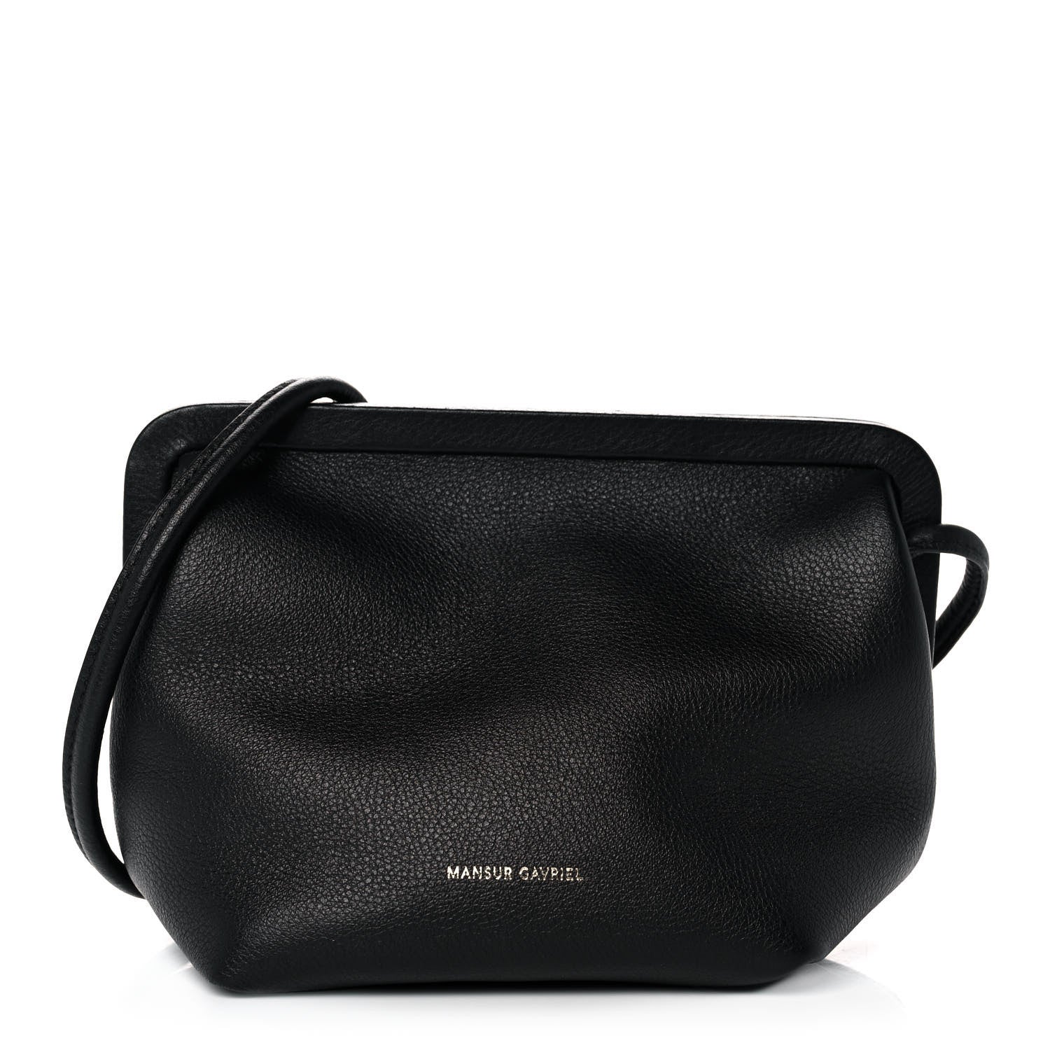 Mansur Gavriel Lambskin Mini Bloom Shoulder Bag Black 1 of 10