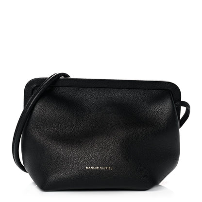 Mansur Gavriel Lambskin Mini Bloom Shoulder Bag Black 1 of 10