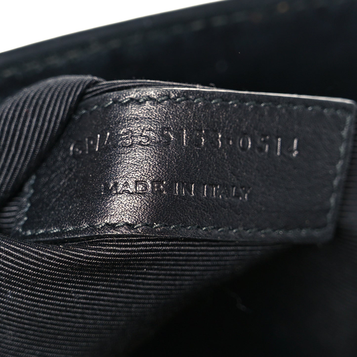 Smooth Calfskin Small Sac De Jour Black