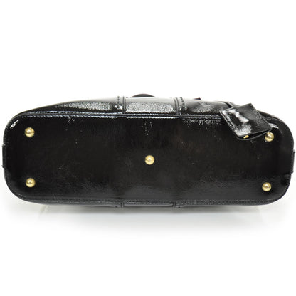 Saint Laurent Patent Medium Muse Black 4 of 9