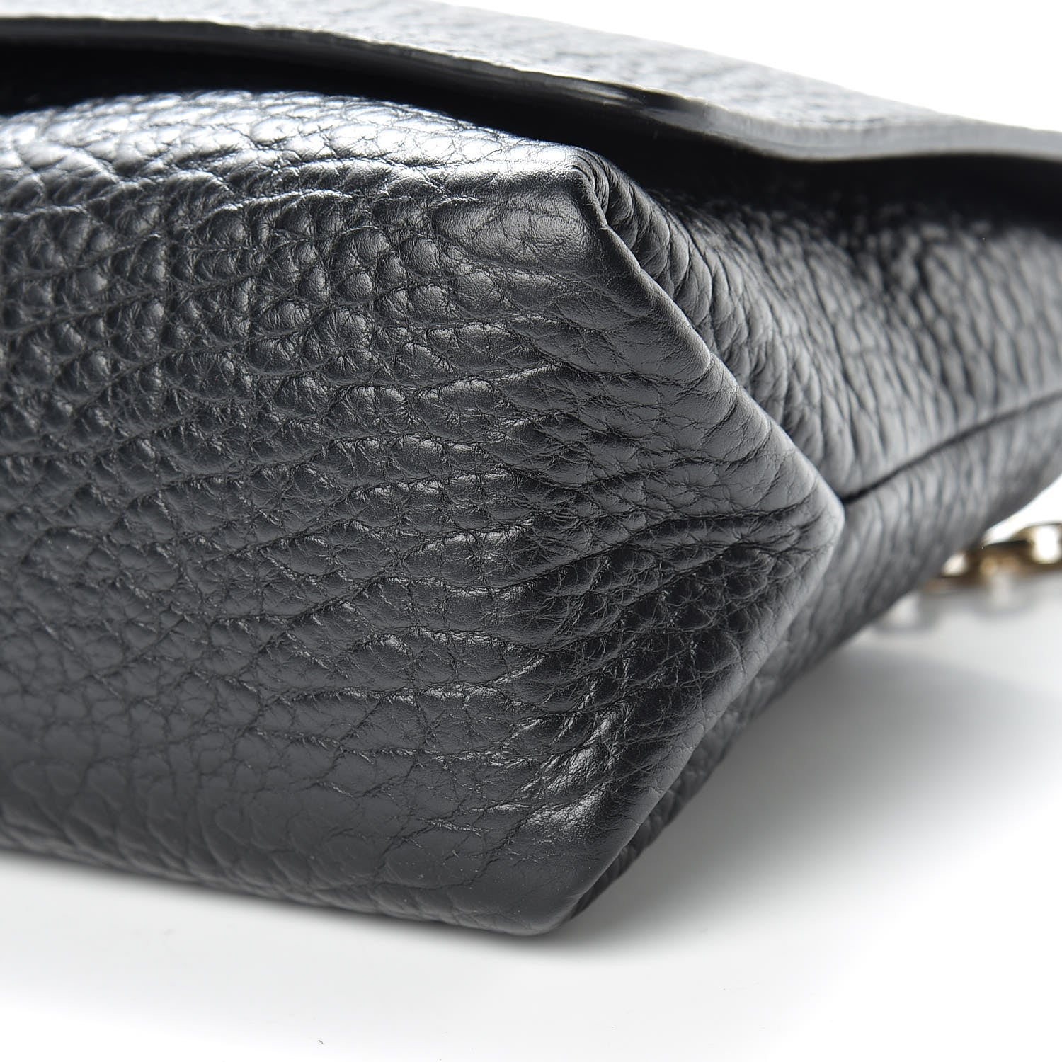 Burberry Signature Grain Medium Mildenhall Crossbody Bag Black 11 of 11