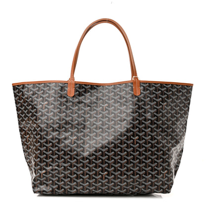 Goyard Goyardine Saint Louis GM Black Gold 3 of 11