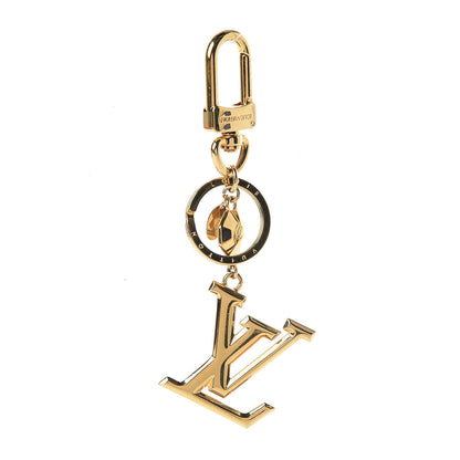 Louis Vuitton LV Facettes Bag Charm Key Holder Gold 1 of 5