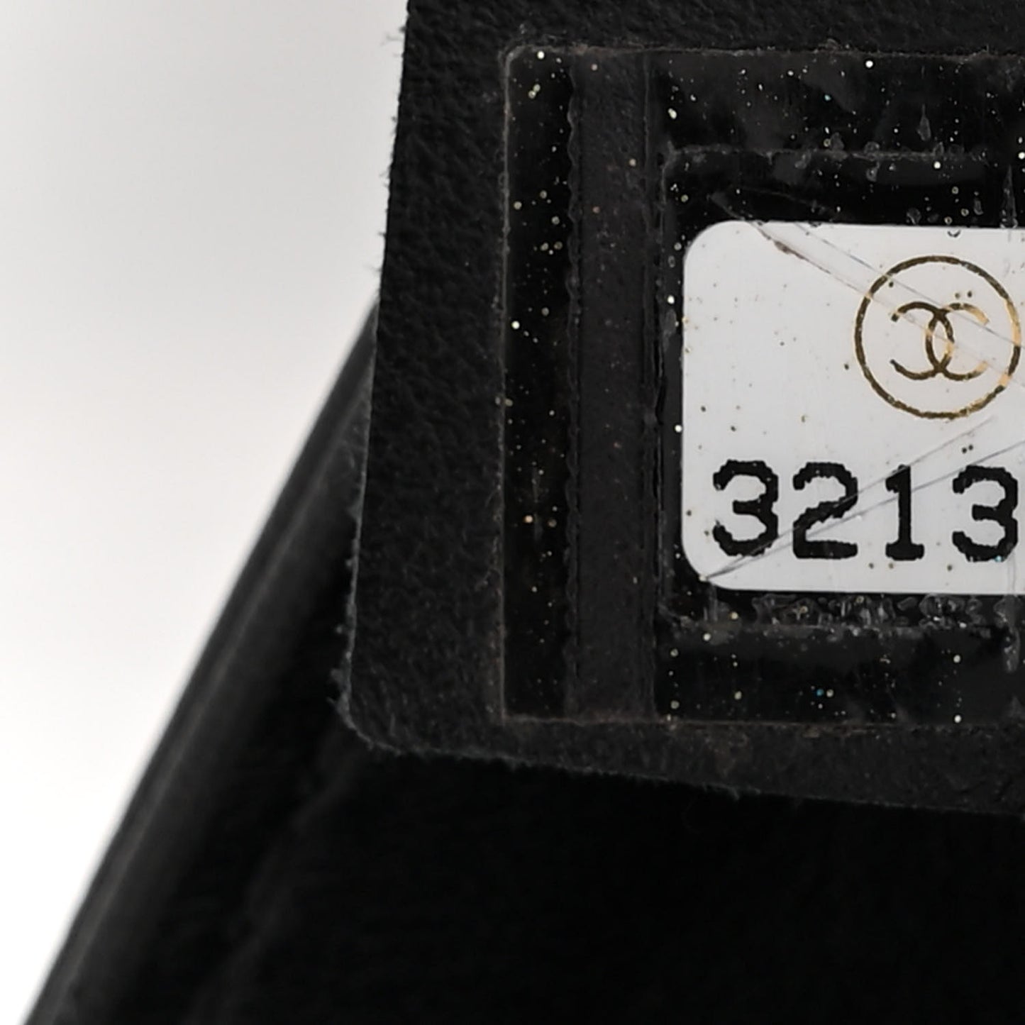 Calfskin Quilted CC Uniform Flap Belt Bag Black