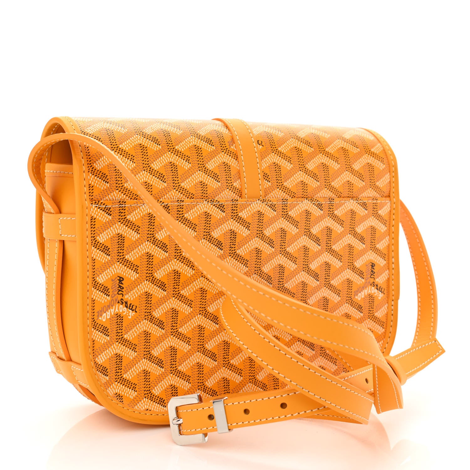 Goyard Goyardine Belvedere II PM Messenger Bag Yellow 3 of 10