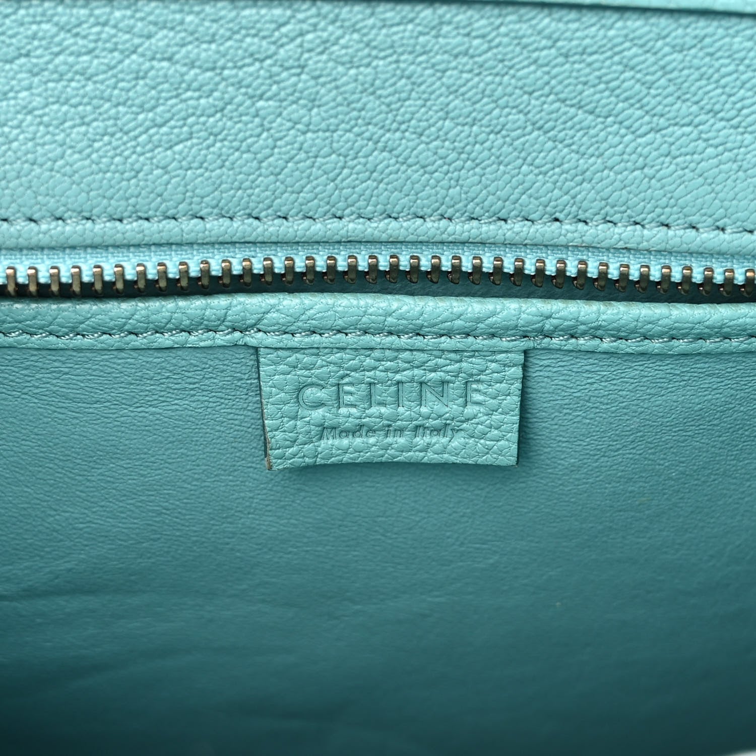 Celine Goatskin Nano Luggage Antarctic 6 of 12