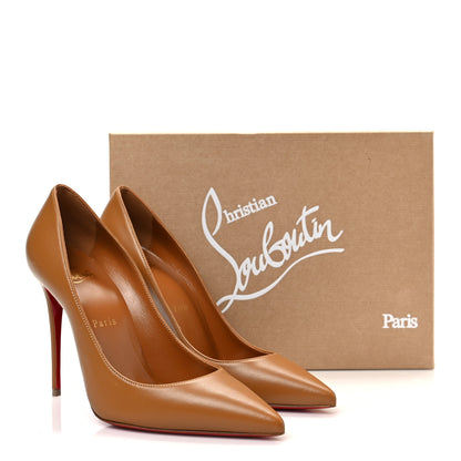 Christian Louboutin Nappa Kate 100 Pumps 38 Nude 4 8 of 8