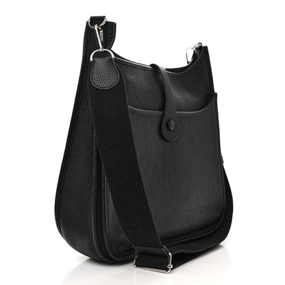 Hermes Taurillon Clemence Evelyne III Black 3 of 11