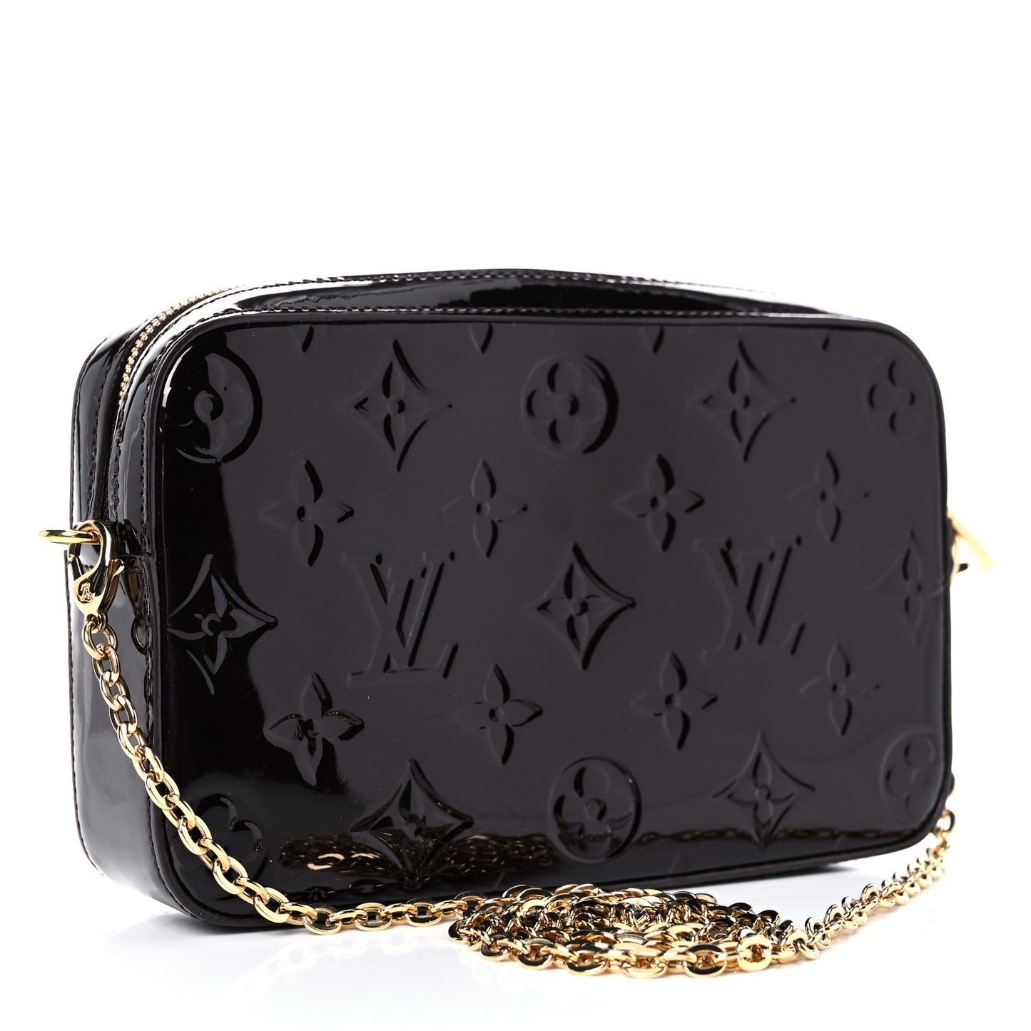Vernis Camera Pouch Amarante