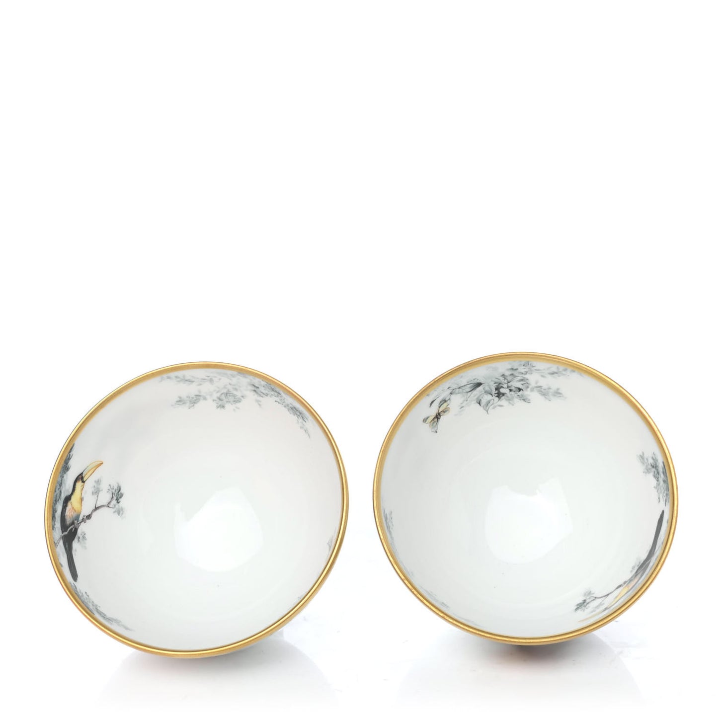 Porcelain Carnets d'Equateur Medium Bowl Set of 2