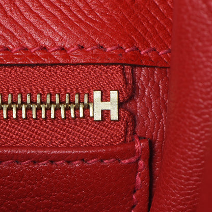 Hermes Epsom Kelly Sellier 32 Rouge Casaque 19 of 39