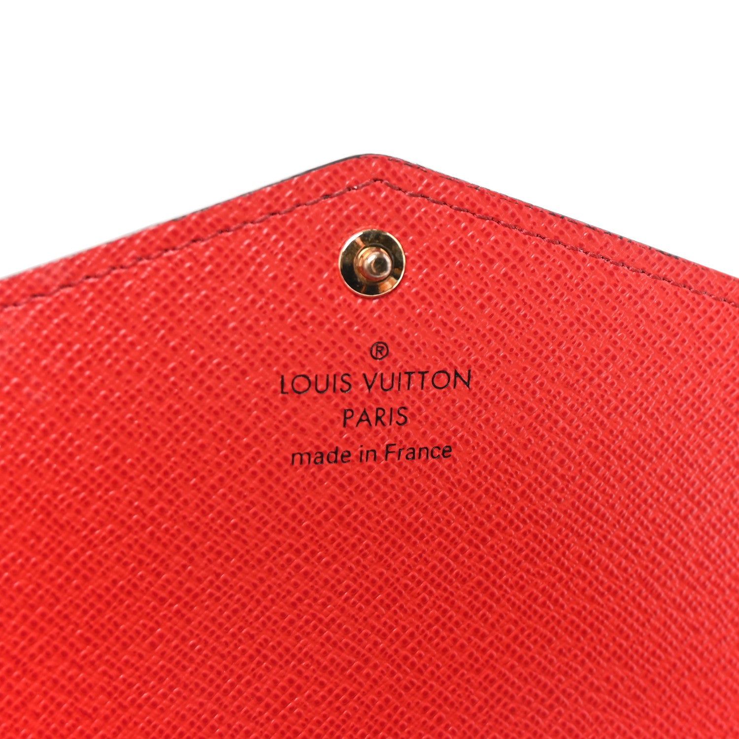 Louis Vuitton Monogram Sarah Wallet NM Coquelicot 6 of 7