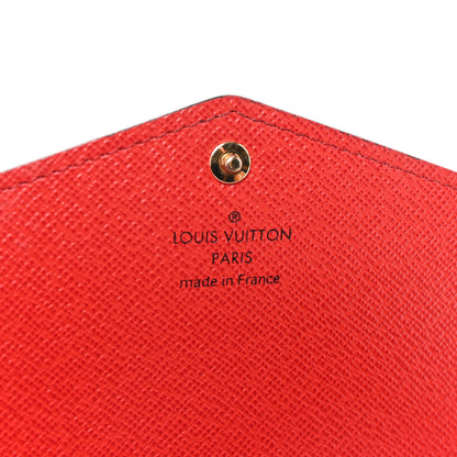 Louis Vuitton Monogram Sarah Wallet NM Coquelicot 6 of 7