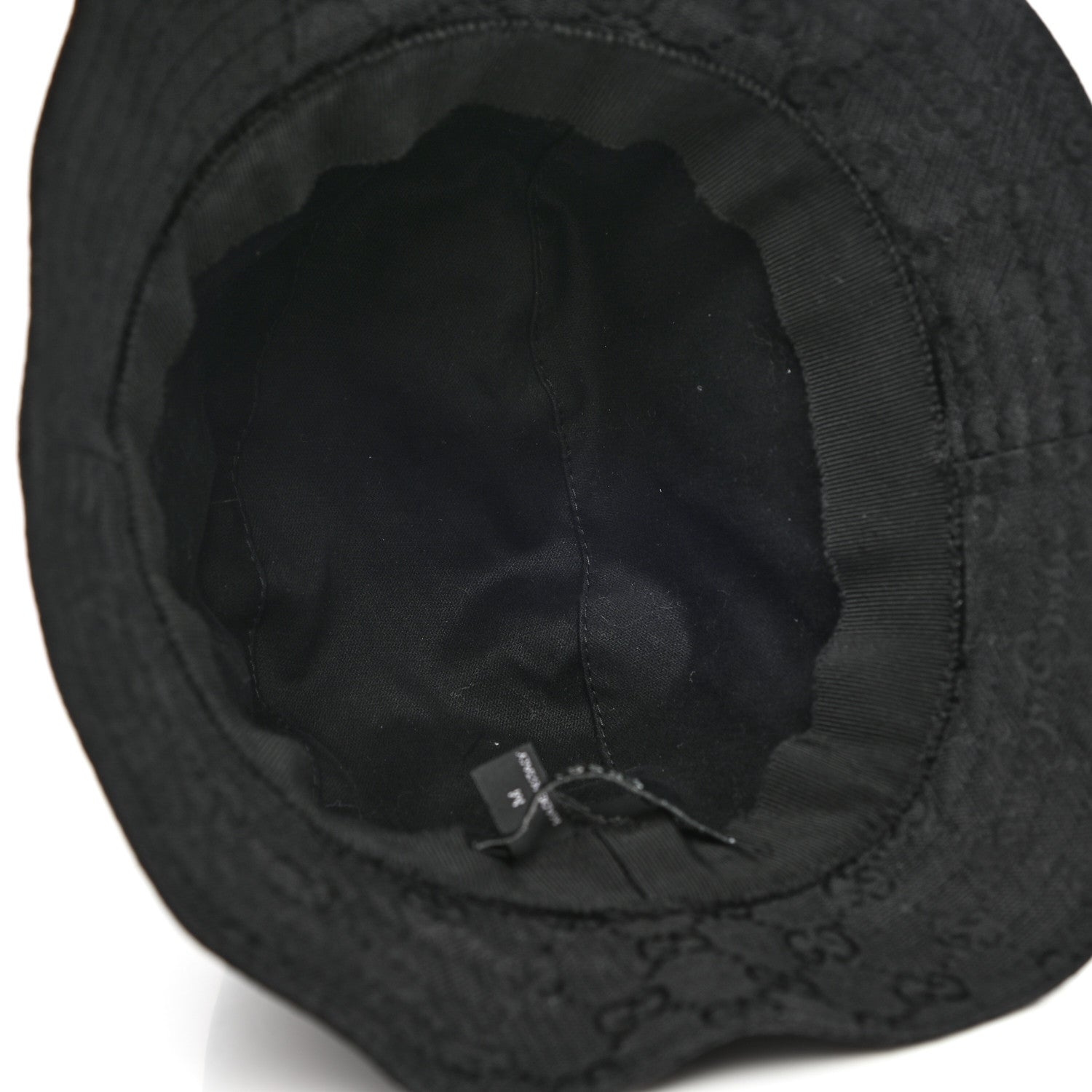 Gucci Monogram Bucket Hat M Black 8 of 9