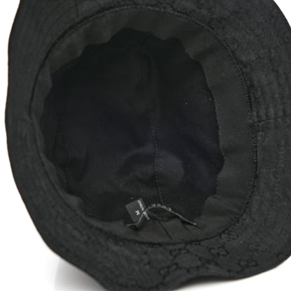 Gucci Monogram Bucket Hat M Black 8 of 9