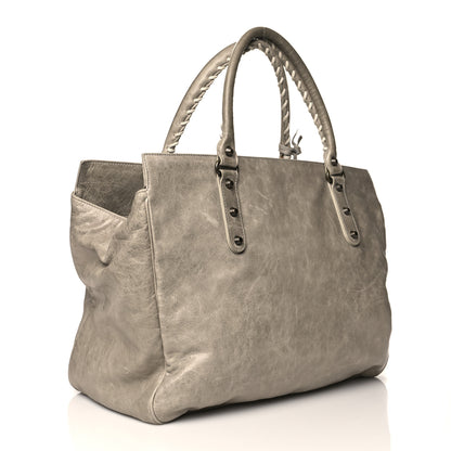 Balenciaga Chevre Shopper Tote Greige 3 of 10