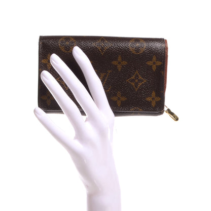 Louis Vuitton Monogram Porte-Monnaie Tresor Wallet 2 of 7