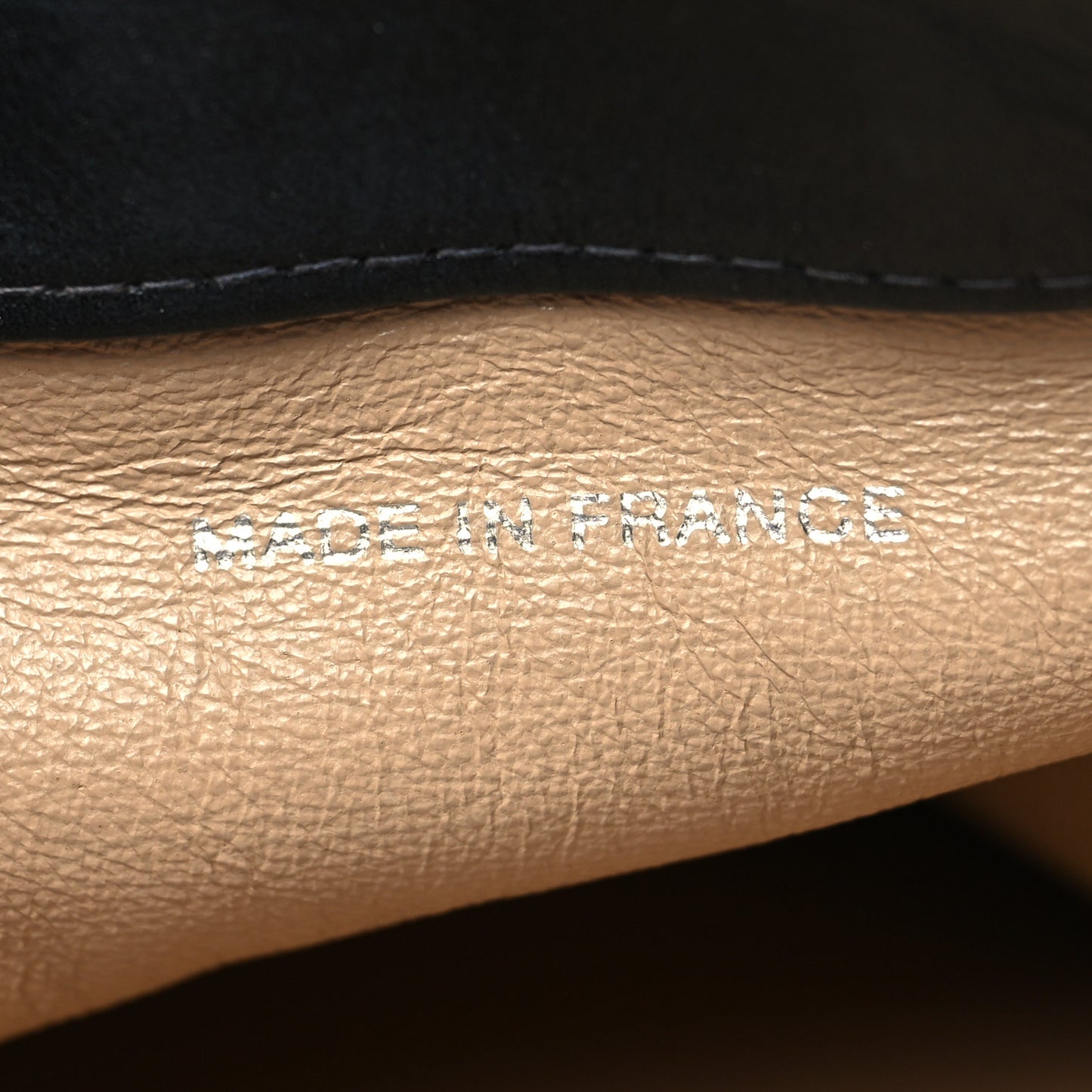 Calfskin CC Tote Black