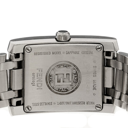 Fendi Stainless Steel Diamond Mother of Pearl 22mm Quartz Watch 4 of 5