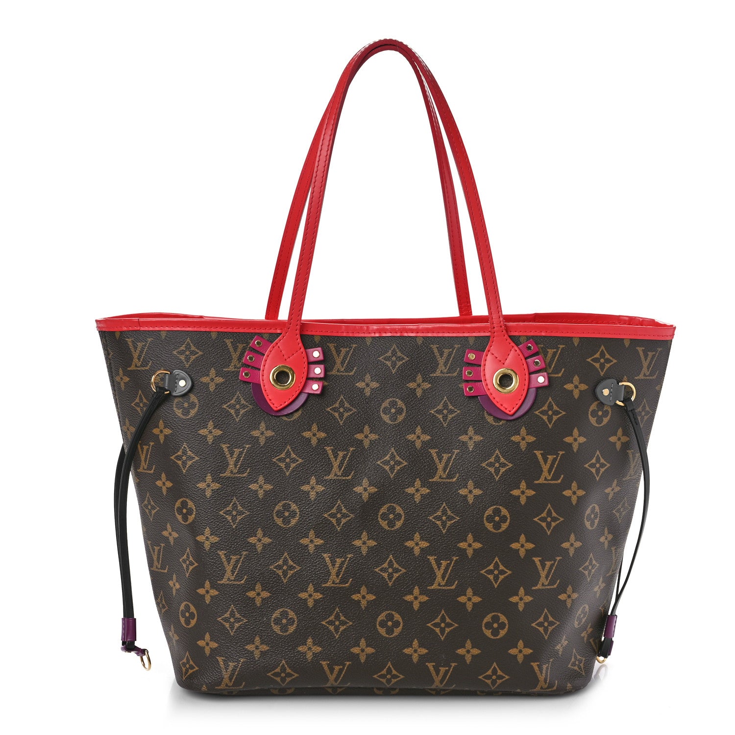 Louis Vuitton Monogram Totem Neo Neverfull MM Flamingo 1 of 16
