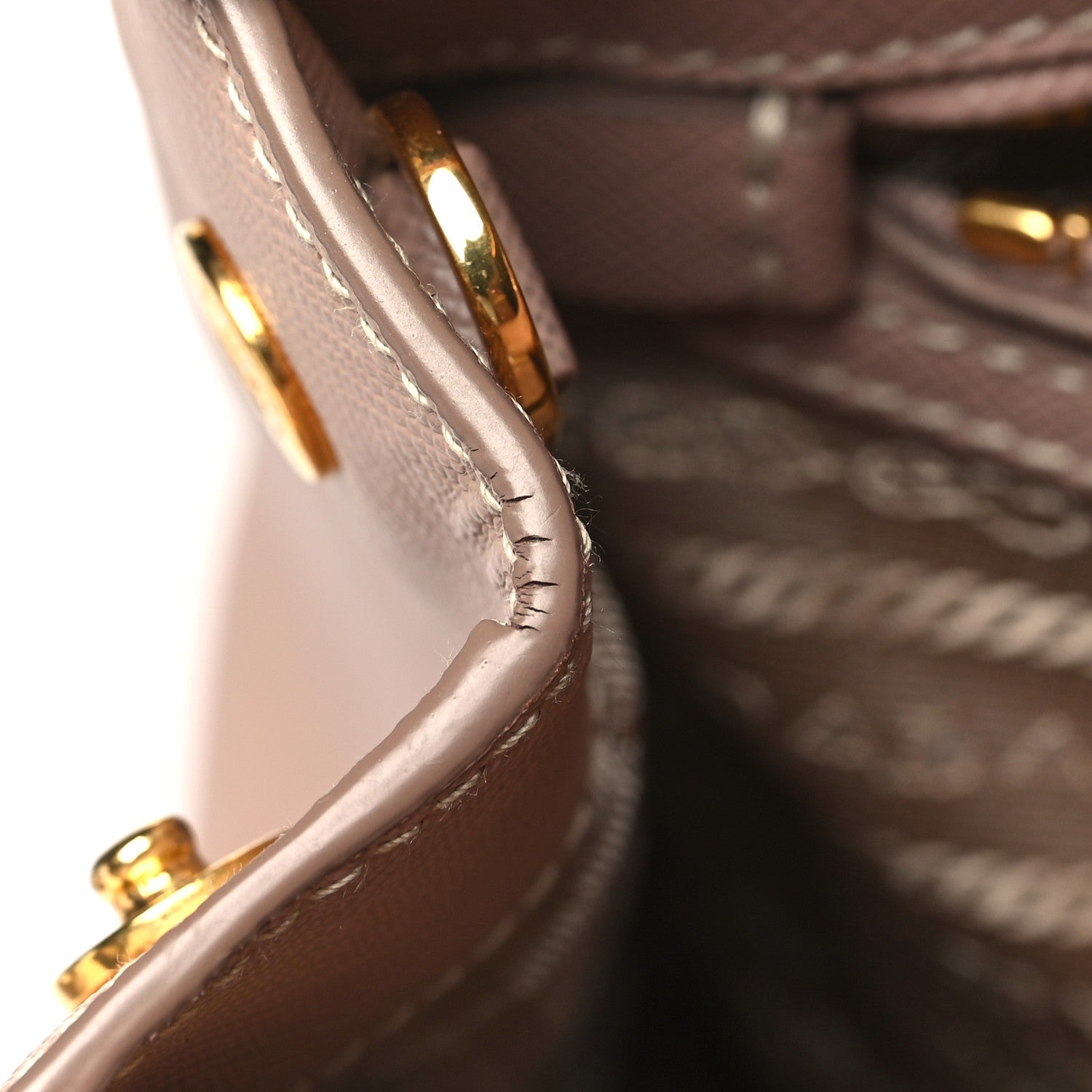 Prada Saffiano Mini Galleria Double Zip Tote Cipria 13 of 14