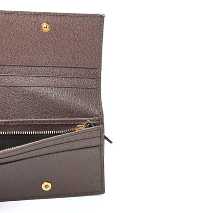 Gucci GG Supreme Monogram Web Ophidia Card Case Beige New Acero 5 of 8