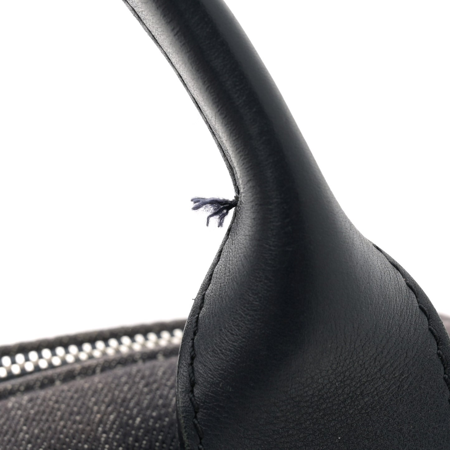 Denim Deauville Bowling Bag Blue