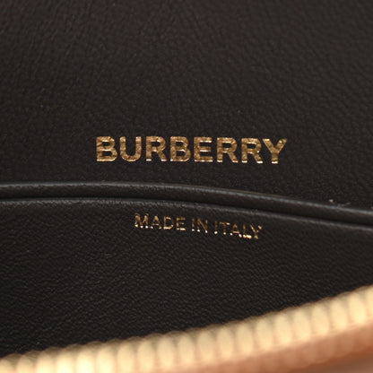 Burberry Calfskin Mini Two-Tone Olympia Shoulder Bag Warm Tan 6 of 9