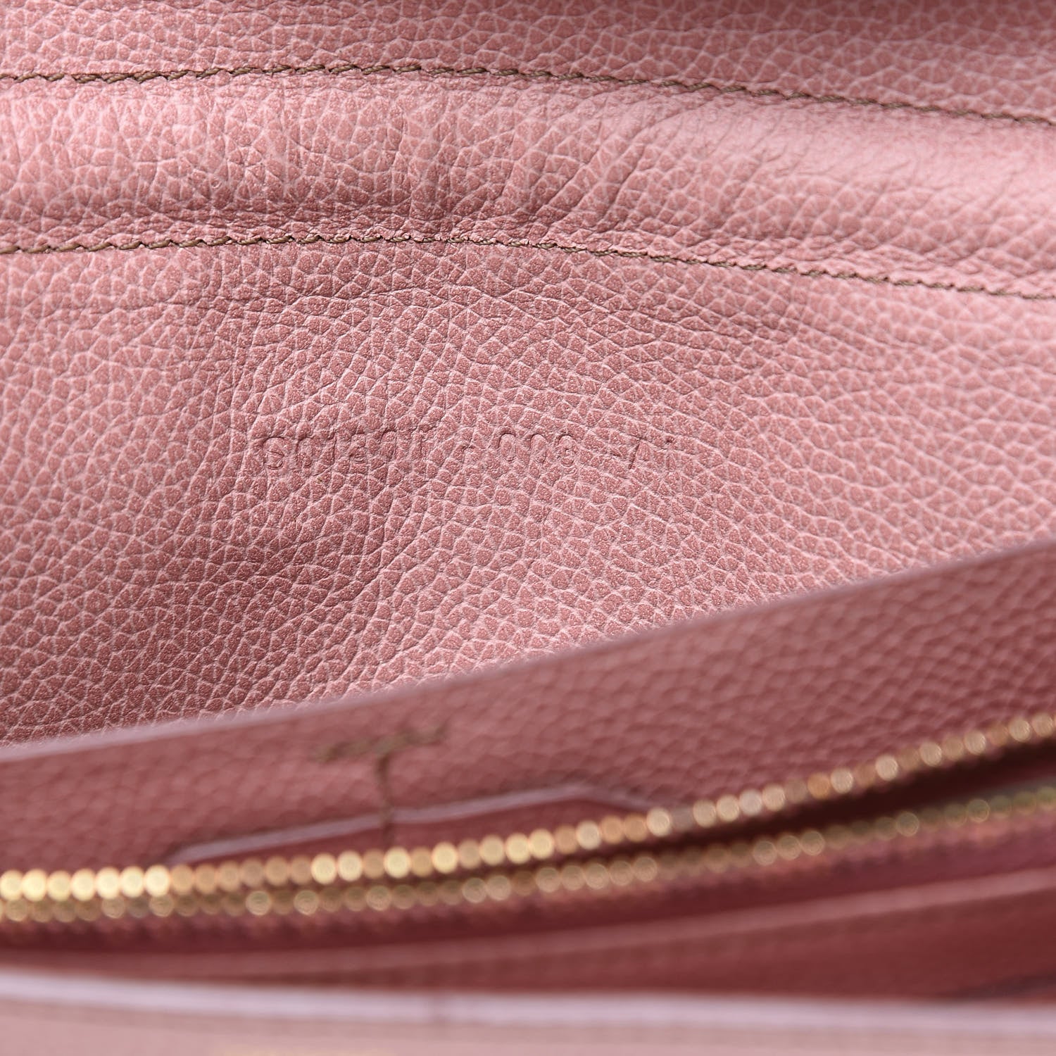 Tom Ford Pebbled Calfskin Wallet On Chain Wild Rose 7 of 13