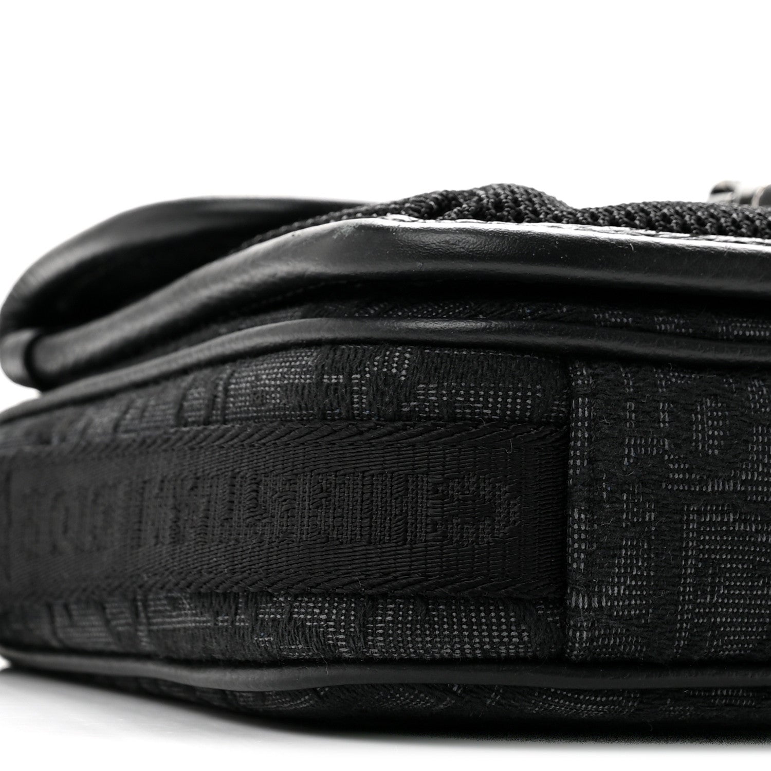 Christian Dior Oblique Jacquard Dior 8 Bag With Strap Black Multicolor 9 of 12