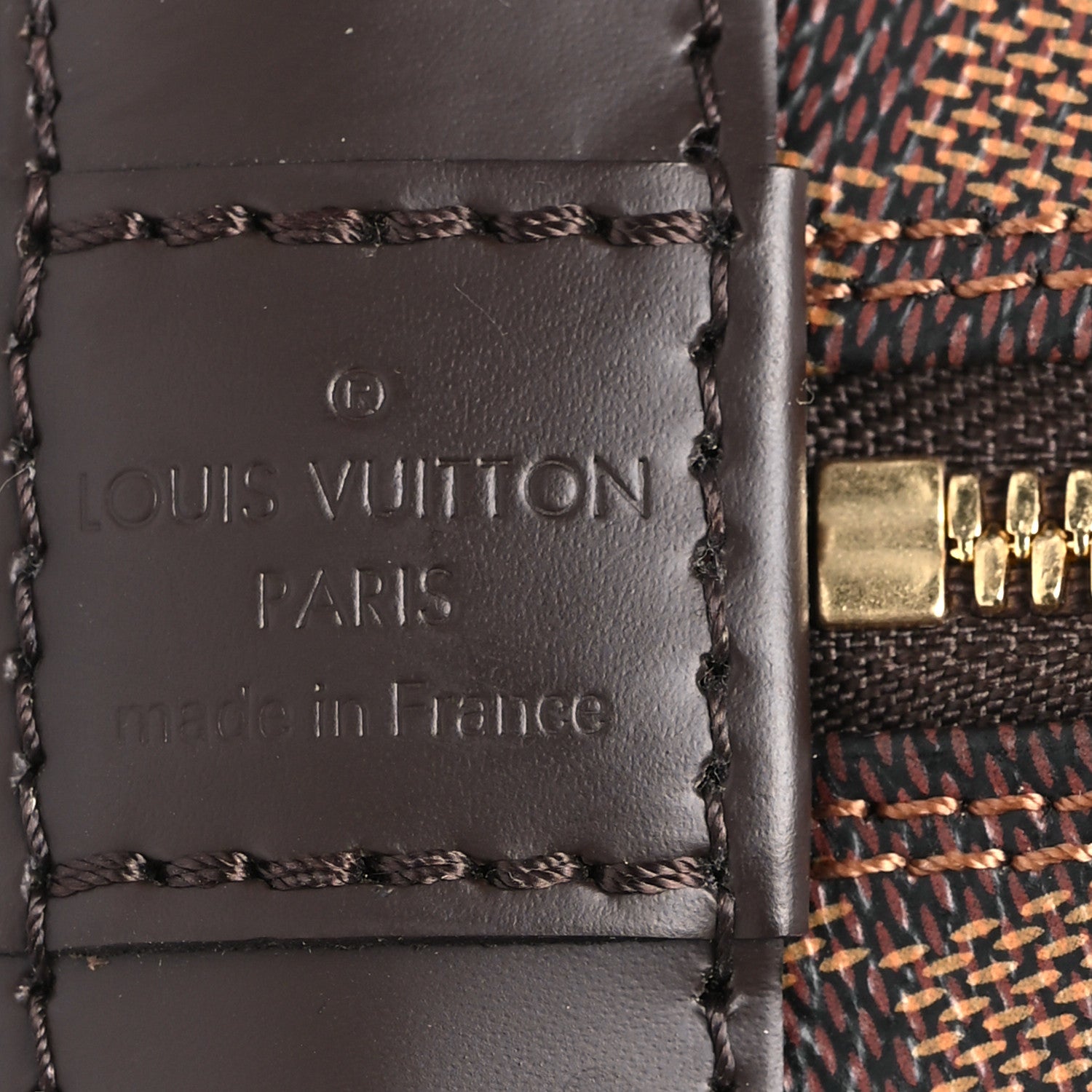 Louis Vuitton Damier Ebene Alma PM 6 of 8