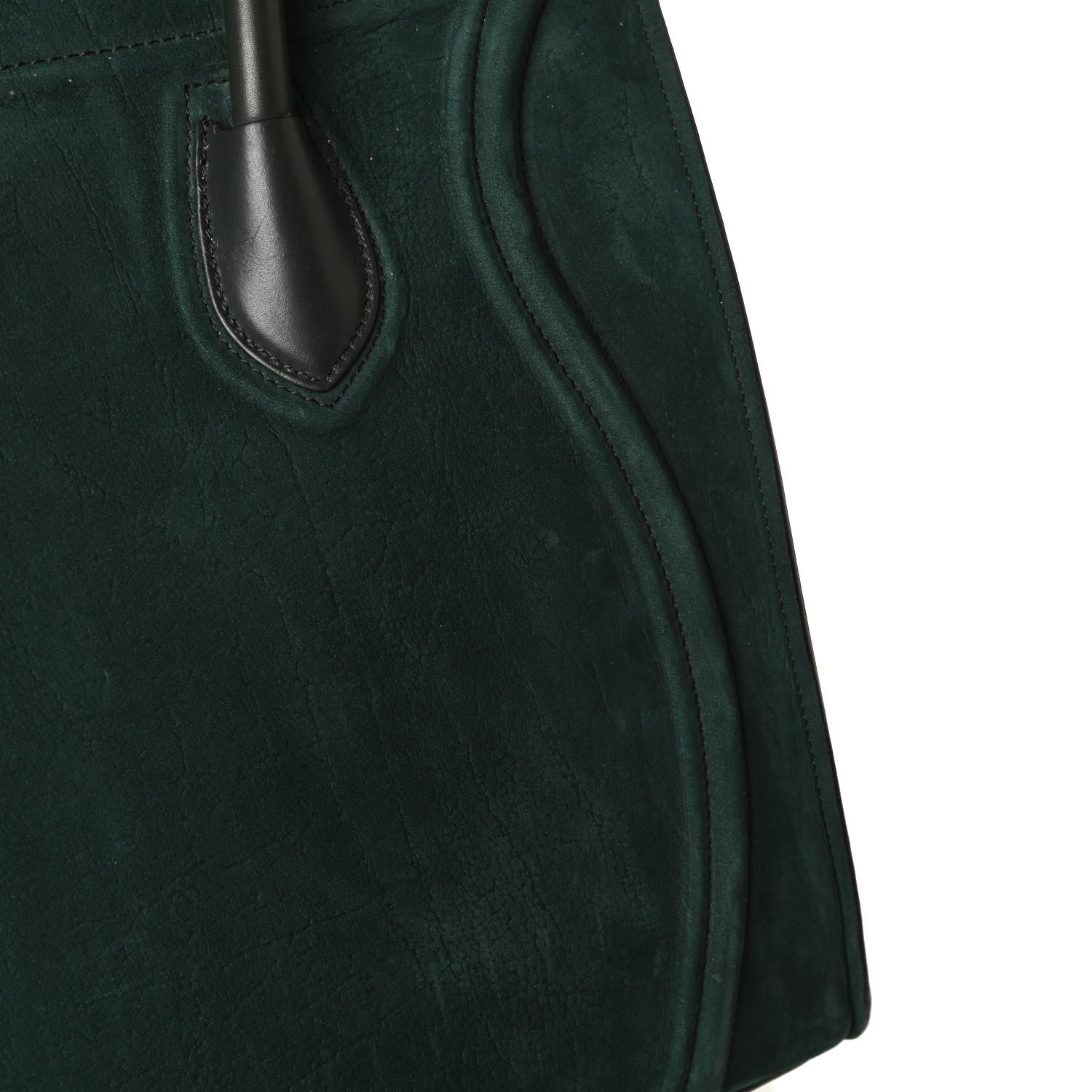 Celine Nubuck Medium Phantom Luggage Bottle Green 12 of 15