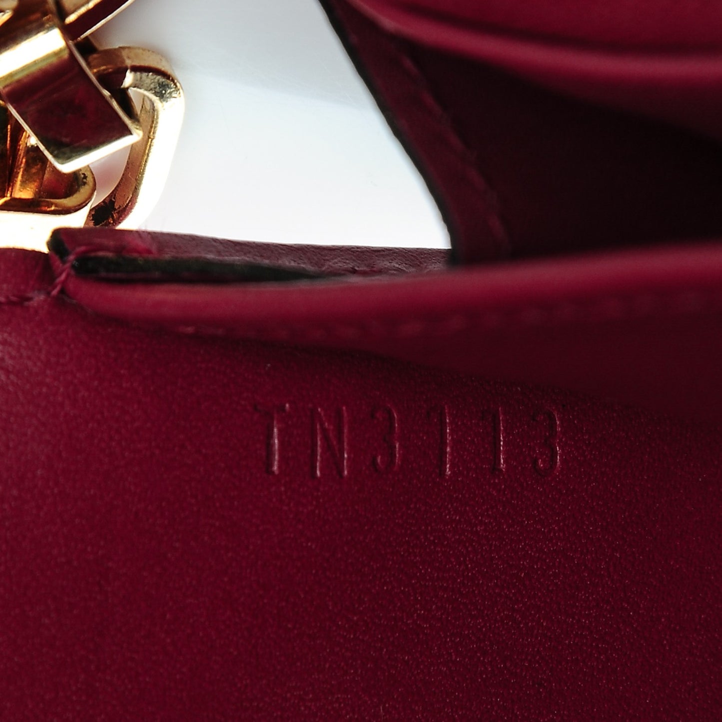 Vernis Chaine Wallet Rose Indien