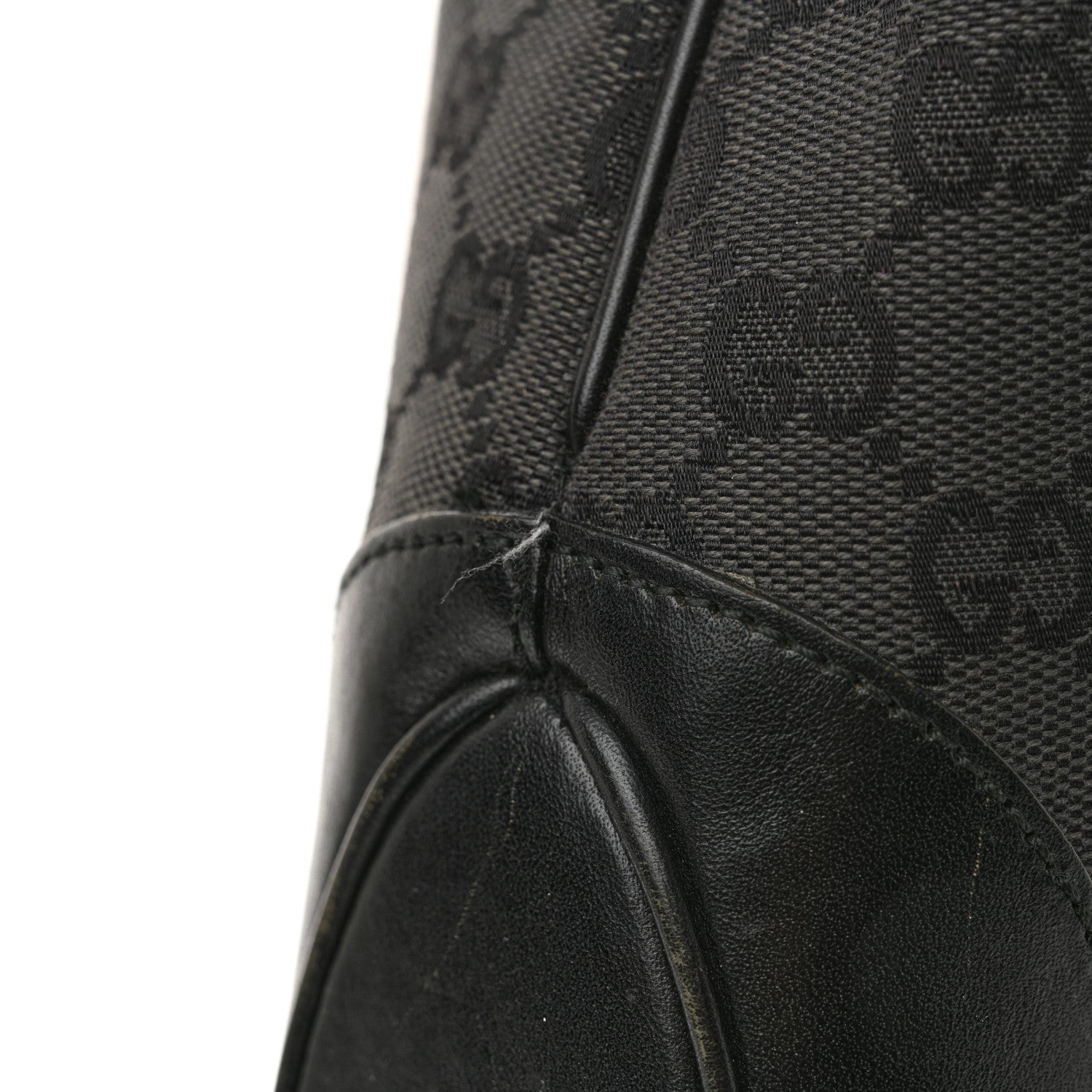 Gucci Monogram Jackie O Hobo Black 11 of 16