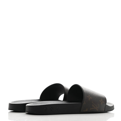 Louis Vuitton Rubber Monogram Mens Waterfront Mules 8 Macassar 4 of 8
