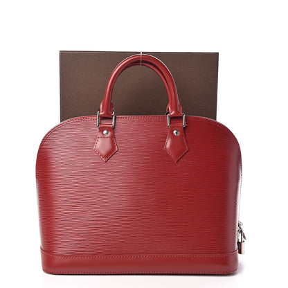 Louis Vuitton Epi Alma PM Rubis 10 of 10